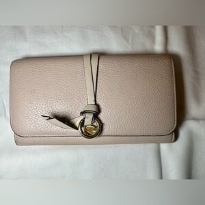 Chloé cream long wallet